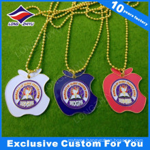 Gold Plated Custom Business Gift Dog Tag Colorful Enamel Metal Dog Tags